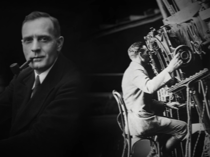Still from Hubblecast episode 89: Edwin Hubble